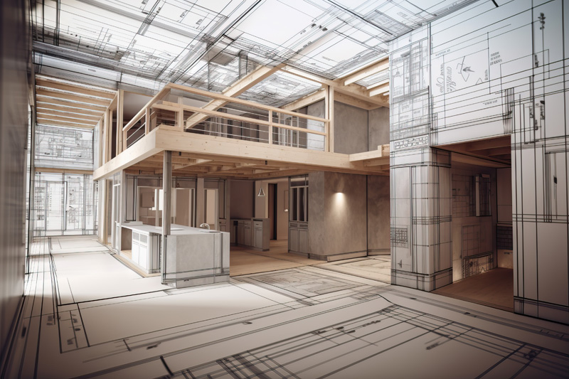 Visualizing your space with blueprints and 3D imagery to plan ahead